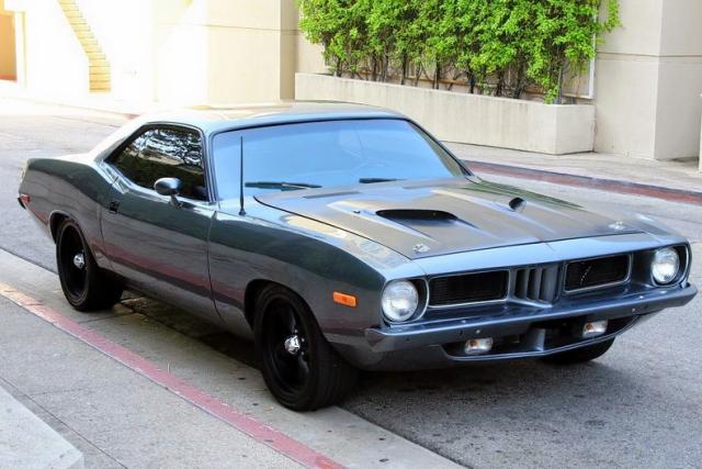 BH23G3B292333 - 1973 PLYMOUTH BARRACUDA GRAY photo 2