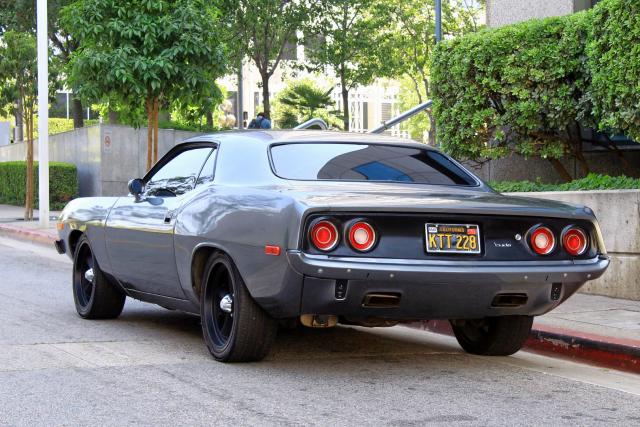 BH23G3B292333 - 1973 PLYMOUTH BARRACUDA GRAY photo 4