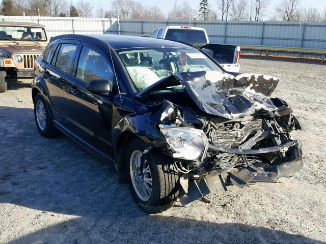 1B3HB28CX8D559830 - 2008 DODGE CALIBER BLACK photo 1