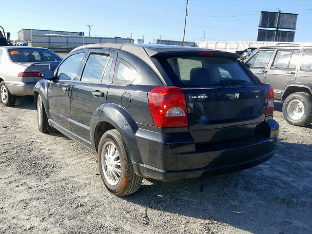 1B3HB28CX8D559830 - 2008 DODGE CALIBER BLACK photo 3