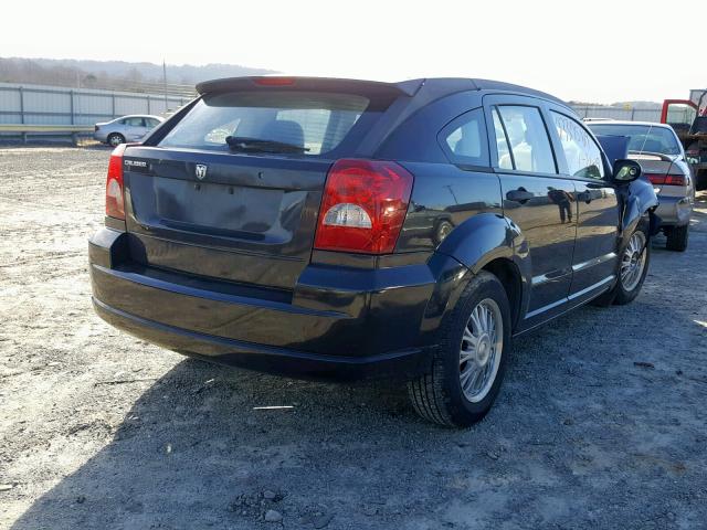 1B3HB28CX8D559830 - 2008 DODGE CALIBER BLACK photo 4