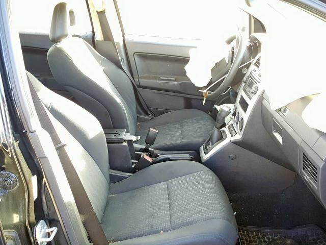 1B3HB28CX8D559830 - 2008 DODGE CALIBER BLACK photo 5