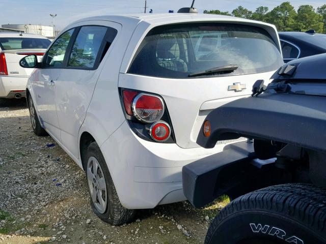 1G1JA6SH4F4188510 - 2015 CHEVROLET SONIC LS 白色 照片 3