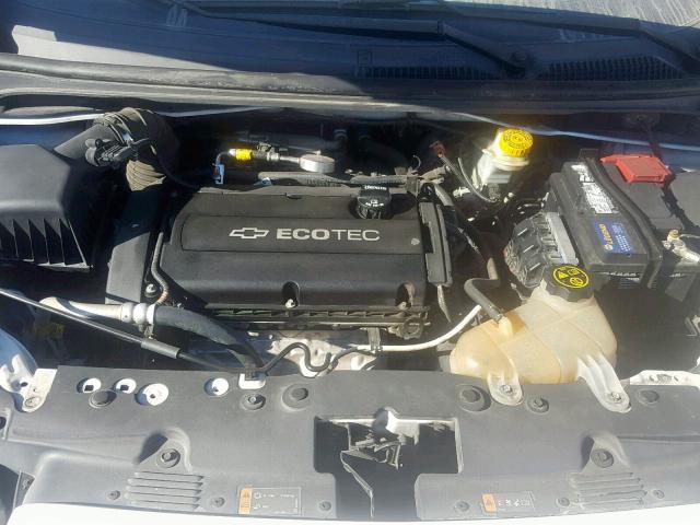 1G1JA6SH4F4188510 - 2015 CHEVROLET SONIC LS 白色 照片 7