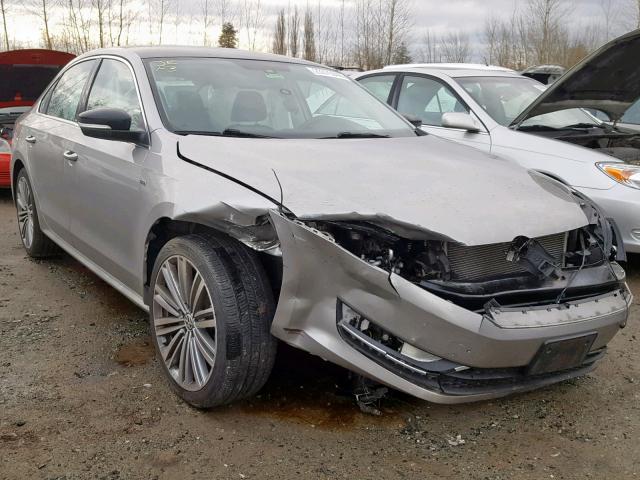 1VWBT7A36EC085768 - 2014 VOLKSWAGEN PASSAT SE SILVER photo 1