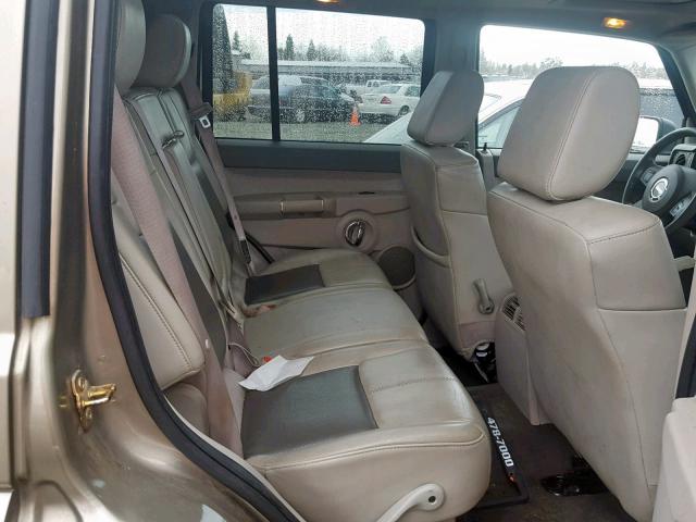 1J8HH58N86C319588 - 2006 JEEP COMMANDER Boz foto 6