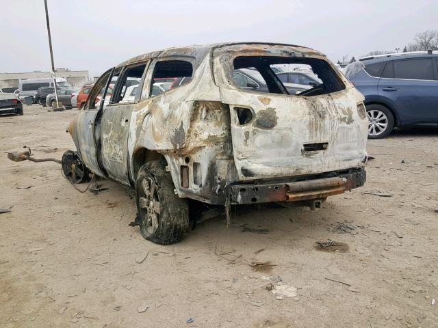 1GNKRGED6CJ190038 - 2012 CHEVROLET TRAVERSE L WHITE photo 3