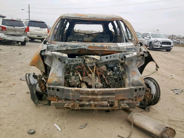 1GNKRGED6CJ190038 - 2012 CHEVROLET TRAVERSE L WHITE photo 9