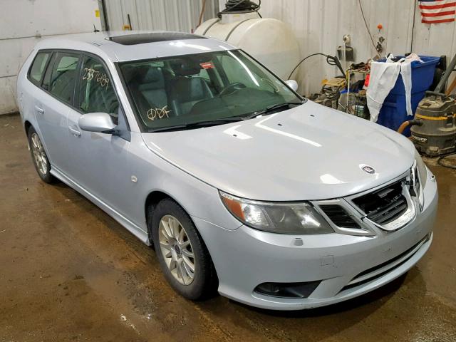 YS3FB56Y981101275 - 2008 SAAB 9-3 2.0T WHITE photo 1