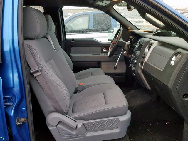 1FTFW1EF8DKF20064 - 2013 FORD F150 SUPER BLUE photo 5