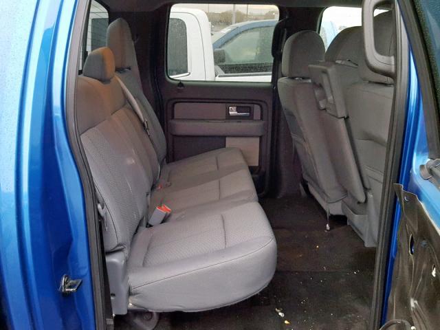 1FTFW1EF8DKF20064 - 2013 FORD F150 SUPER BLUE photo 6