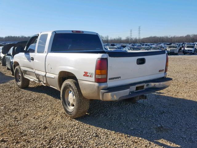 1GTEK19T5YZ159266 - 2000 GMC NEW SIERRA WHITE photo 3