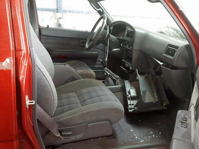 JT3VN39W5P0105325 - 1993 TOYOTA 4RUNNER VN RED photo 5