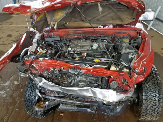 JT3VN39W5P0105325 - 1993 TOYOTA 4RUNNER VN RED photo 7