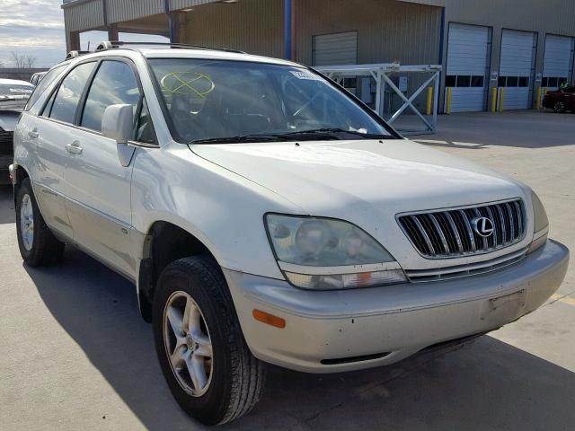 JTJGF10U020129958 - 2002 LEXUS RX 300 WHITE photo 1