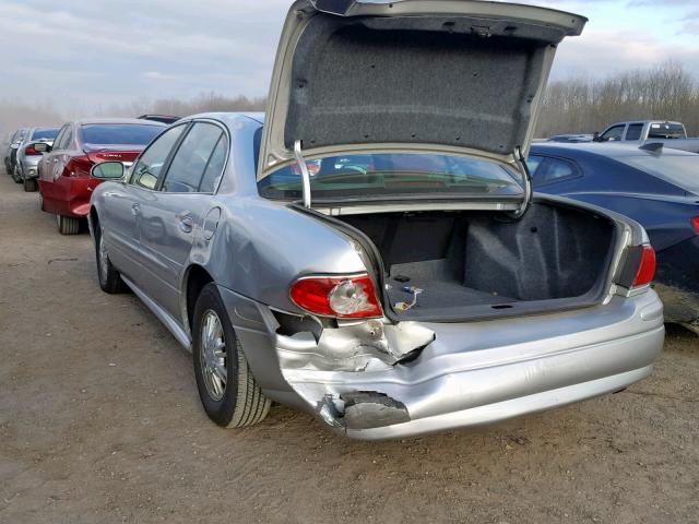 1G4HP52K55U160185 - 2005 BUICK LESABRE CU SILVER photo 3