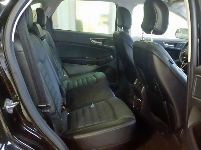 2FMPK3J84JBB58514 - 2018 FORD EDGE SEL BLACK photo 6