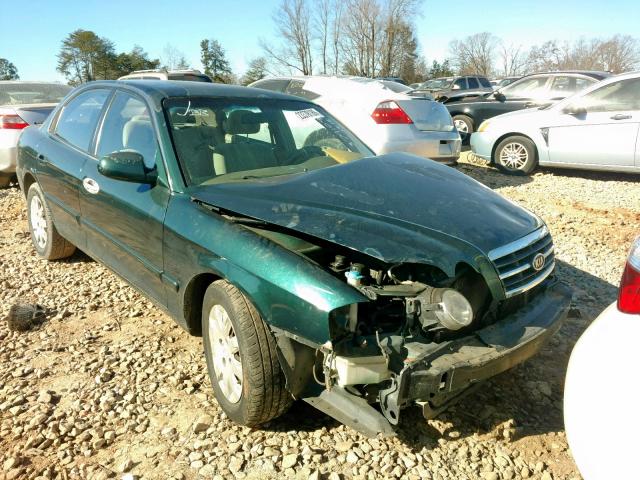 KNAGD126555379109 - 2005 KIA OPTIMA LX GREEN photo 1