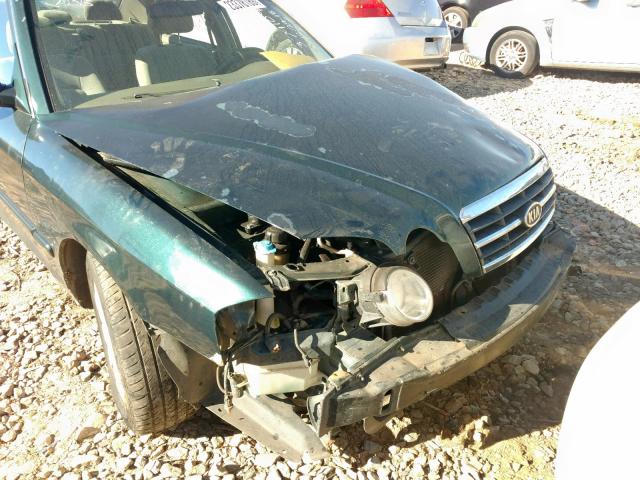 KNAGD126555379109 - 2005 KIA OPTIMA LX GREEN photo 9