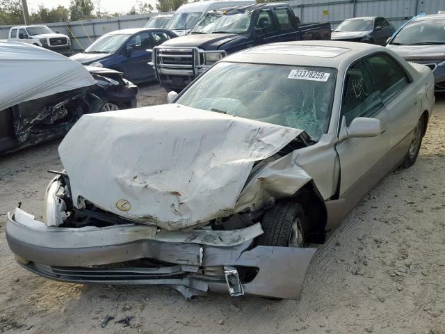 JT8BF22G9V0054058 - 1997 LEXUS ES 300 TAN photo 2
