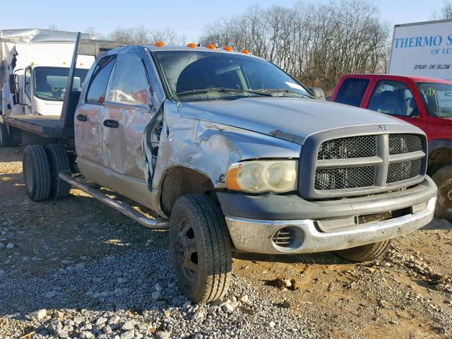 3D7MU48C13G746894 - 2003 DODGE RAM 3500 S SILVER photo 1