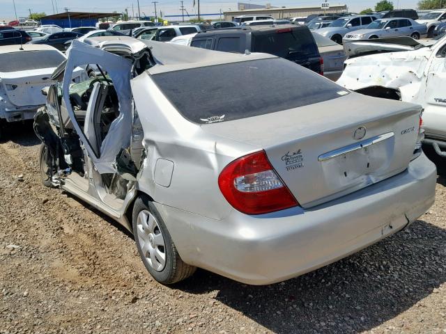 4T1BE32K54U917617 - 2004 TOYOTA CAMRY LE TAN photo 3