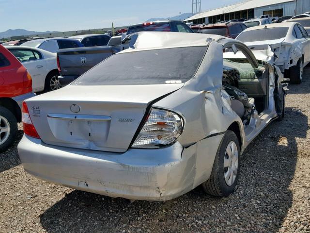 4T1BE32K54U917617 - 2004 TOYOTA CAMRY LE TAN photo 4