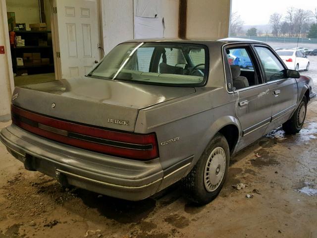 1G4AG55N1P6436778 - 1993 BUICK CENTURY SP GRAY photo 4