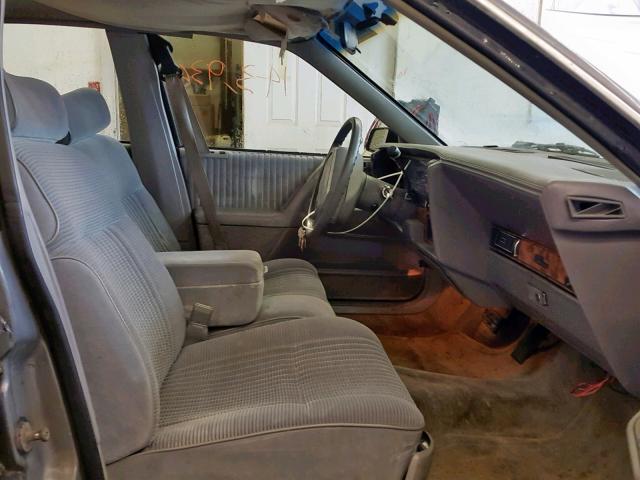 1G4AG55N1P6436778 - 1993 BUICK CENTURY SP GRAY photo 5