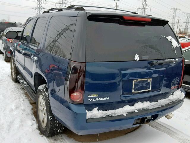 1GKFC13067J233375 - 2007 GMC YUKON BLUE photo 3