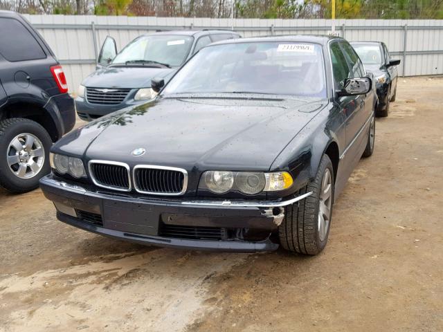 WBAGG83401DN83149 - 2001 BMW 740 I AUTO BLACK photo 9
