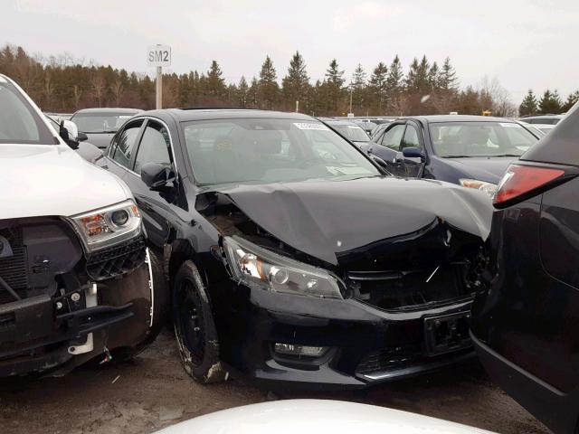 1HGCR2F83FA806365 - 2015 HONDA ACCORD EXL BLACK photo 1