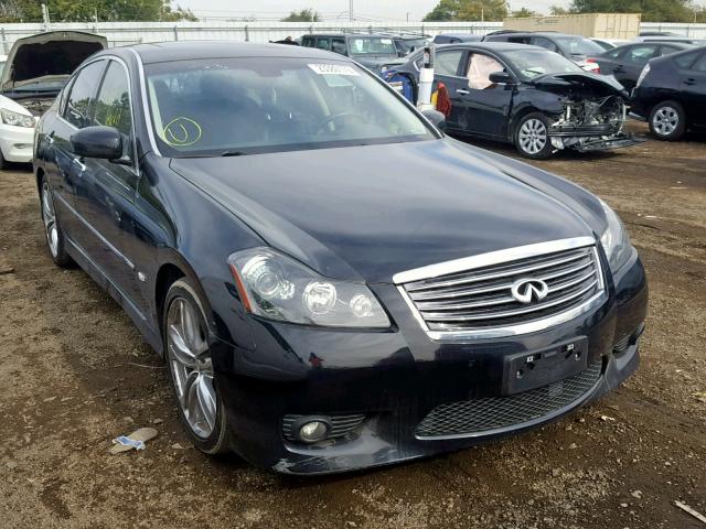 JNKBY01E48M500337 - 2008 INFINITI M45 BASE BLACK photo 1