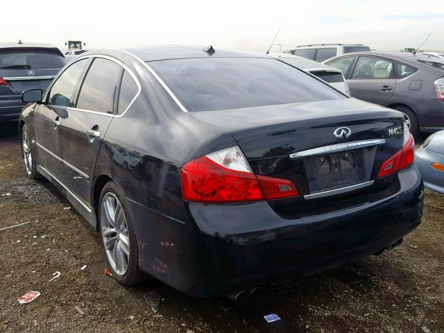 JNKBY01E48M500337 - 2008 INFINITI M45 BASE BLACK photo 3