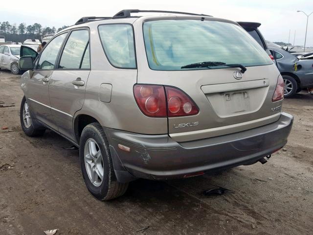 JT6HF10U0Y0119566 - 2000 LEXUS RX 300 GOLD photo 3