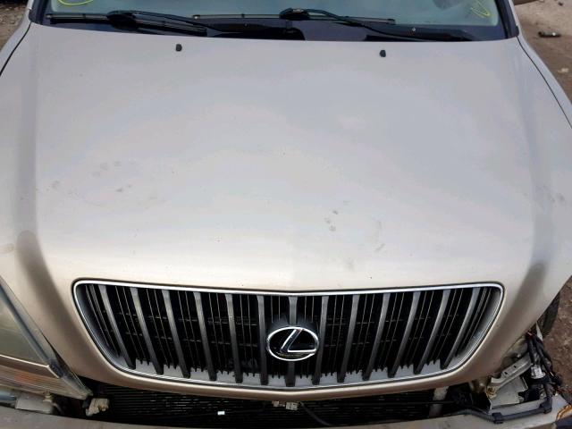 JT6HF10U0Y0119566 - 2000 LEXUS RX 300 GOLD photo 7