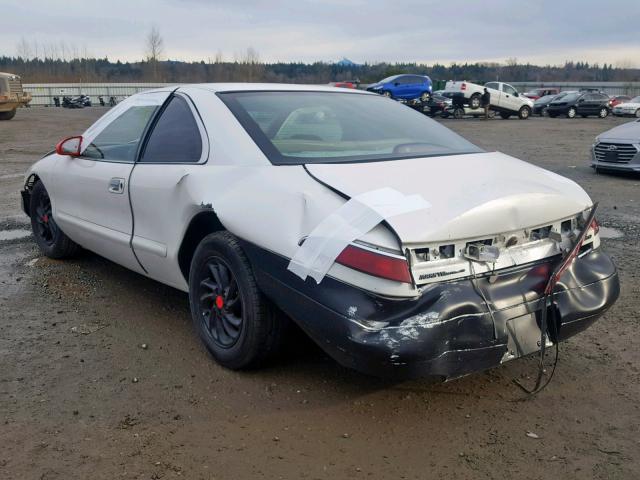 1LNLM91VXTY709584 - 1996 LINCOLN MARK VIII WHITE photo 3