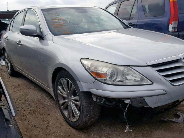 KMHGC46F19U029694 - 2009 HYUNDAI GENESIS 4. SILVER photo 1