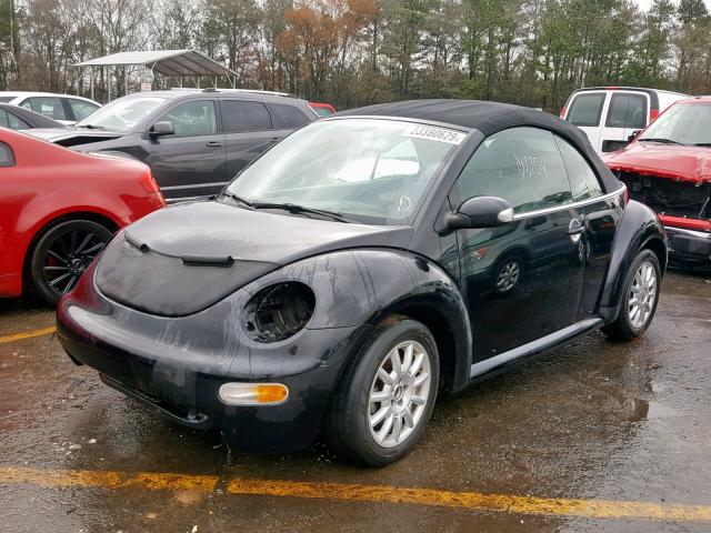 3VWCM31Y55M369915 - 2005 VOLKSWAGEN NEW BEETLE Qara foto 2