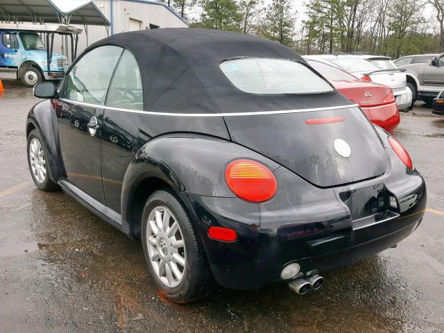 3VWCM31Y55M369915 - 2005 VOLKSWAGEN NEW BEETLE Qara foto 3