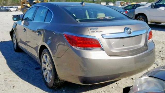 1G4GC5ED4BF237133 - 2011 BUICK LACROSSE C GRAY photo 3