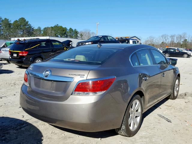 1G4GC5ED4BF237133 - 2011 BUICK LACROSSE C GRAY photo 4