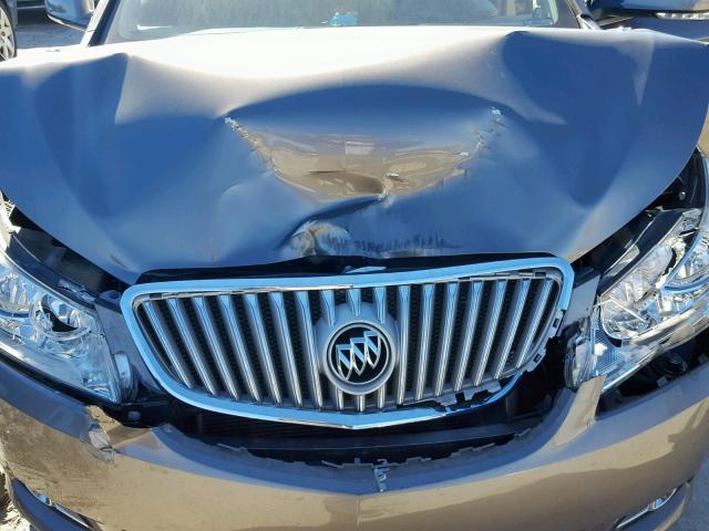 1G4GC5ED4BF237133 - 2011 BUICK LACROSSE C GRAY photo 7