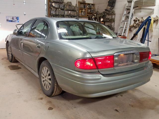 1G4HP52K05U159543 - 2005 BUICK LESABRE CU GREEN photo 3