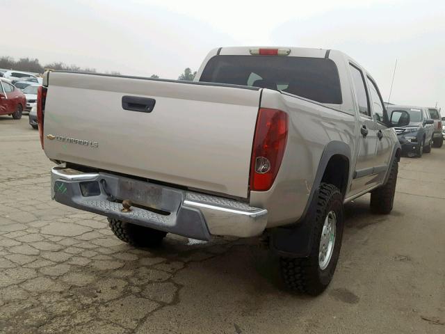 1GCDT136X48124024 - 2004 CHEVROLET COLORADO TAN photo 4