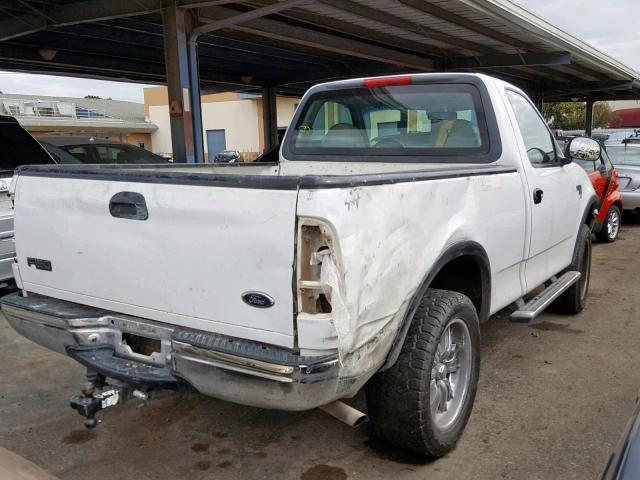 1FTRF18W3XKC02155 - 1999 FORD F150 WHITE photo 4