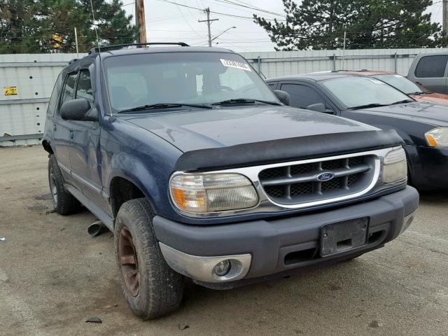 1FMZU73X0YUB80979 - 2000 FORD EXPLORER X BLUE photo 1