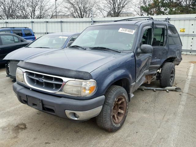 1FMZU73X0YUB80979 - 2000 FORD EXPLORER X BLUE photo 2