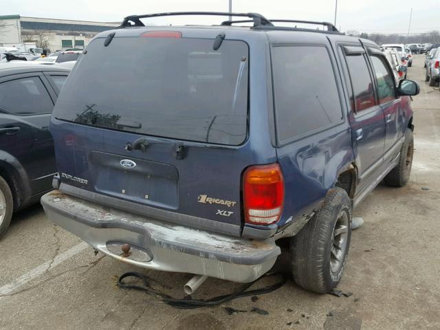 1FMZU73X0YUB80979 - 2000 FORD EXPLORER X BLUE photo 4