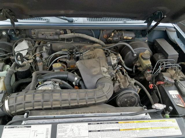 1FMZU73X0YUB80979 - 2000 FORD EXPLORER X BLUE photo 7